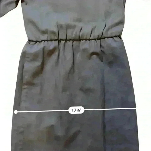 Vintage Ciao Ltd Plaid Sweater Gray Taupe Suede Dress Jacket 2 Piece Set Size 4 - Picture 15 of 16